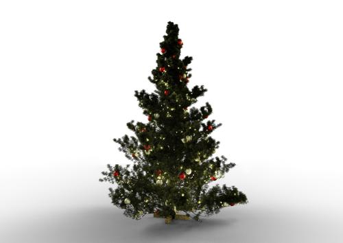 Realistic Christmas Tree preview image